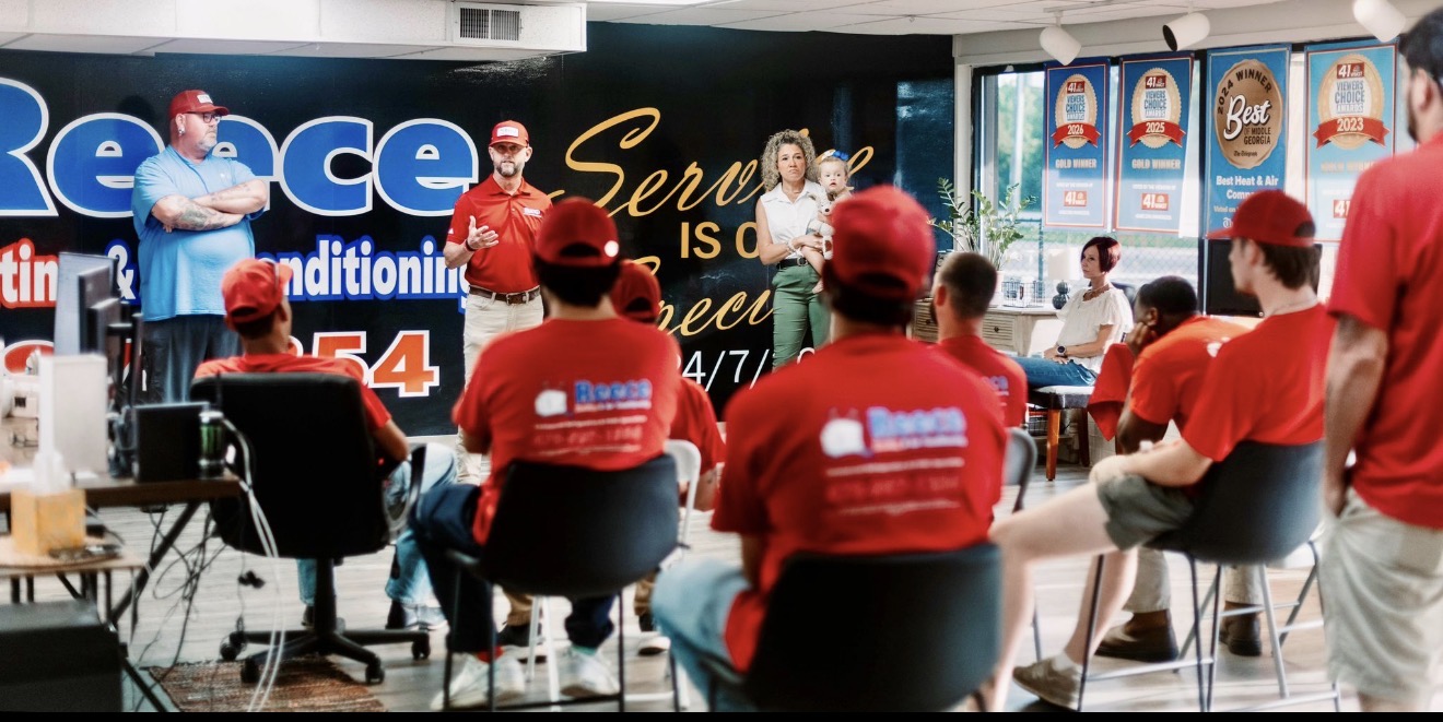 Reece team meeting