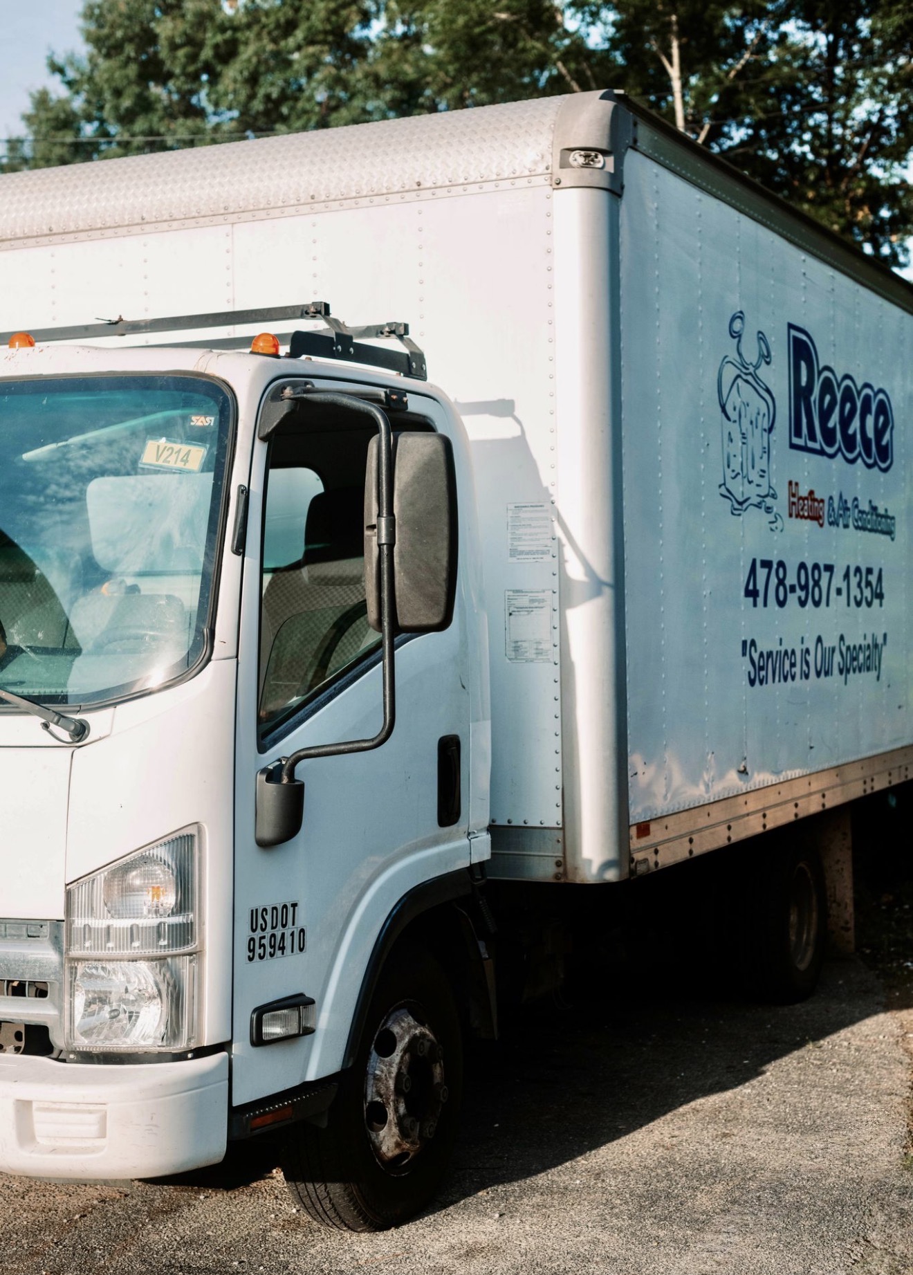 Reece Heating and Air service truck